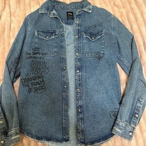 Zara Classic Blue Denim Jacket